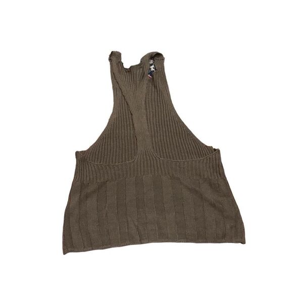NWOT Intimately Free People Switch it Up Halter tank Knit in Espresso SOLD OUT S - Picture 3 of 5